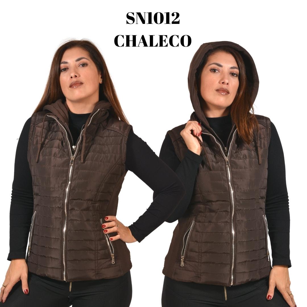 Chaleco de inverno para mujer