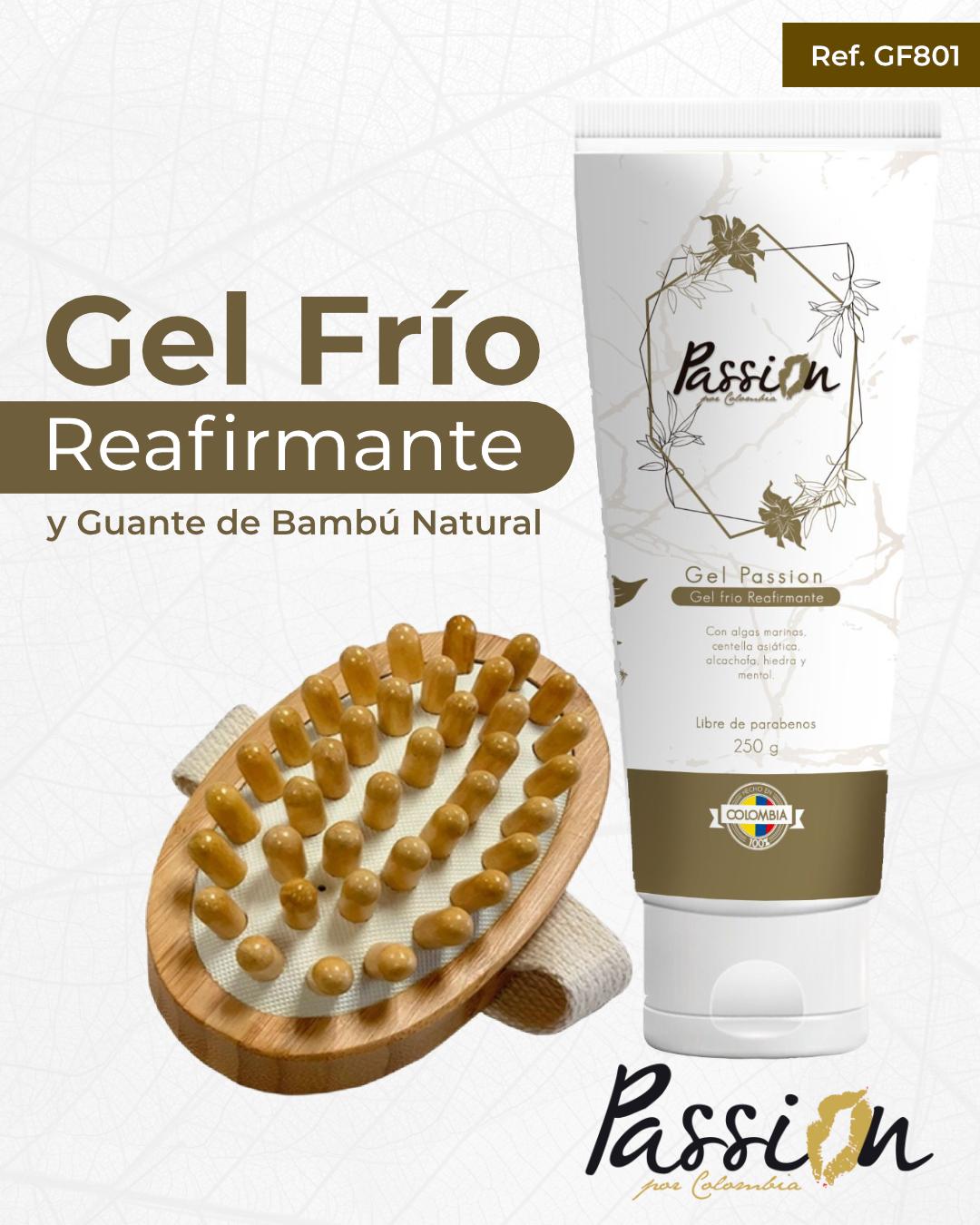 Set gel frio y guante de bambu